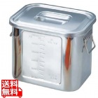 BK 18-8 角型 キッチンポット 目盛付 26型 手付