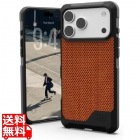 URBAN ARMOR GEAR 【 耐衝撃 ケース 】 iPhone 18 Pro Max/iPhone 17 Pro Max METROPOLIS LT カメラボタン開口 ケブラーバーントオレンジ UAG-IPH26LA-ML-KBO