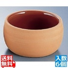 テラコッタ ミニ容器(6個入) 平まる
