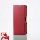 Xperia Ace III ソフトレザーケース 薄型 磁石付き フラワーズ