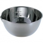 18-8手なし片口ボール 目盛付大