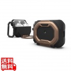 URBAN ARMOR GEAR UAG製  Apple Air Pods Pro(第3世代2025)用 保護ケース MONARCH 内臓スマホスタンド付き 耐衝撃ケース ミリタリーグレード