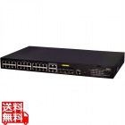 QX-S1124GT-4G-PW 1GbEベーシックPoE+・レイヤ2スイッチ