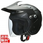 ジェットヘルメット マットブラック L ( RAZZO-V )