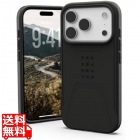 URBAN ARMOR GEAR 【 耐衝撃 ケース 】 iPhone 18 Pro/iPhone 17 Pro CIVILIAN カメラボタン開口 ブラック UAG-IPH26MA-C-BK