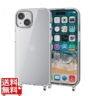 iPhone 15 ハイブリッドケース ストラップホール付き