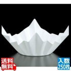 ミニ色和紙鍋(250枚入) 白色 SKA148