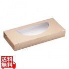 クラフトピザBOX窓付き ハーフ(25枚入)