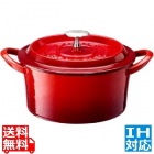 ボン・ボネール ココット 15cm レッド ※ IH対応 IH (100V/200V)とガス火対応