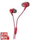 HyperX Cloud Earbuds III ゲーミングイヤホン 有線 3.5mm ダイナミック型14mmドライバー 特許取得済み Intra-Concha イヤーチップ設計 内蔵マイク  レッド