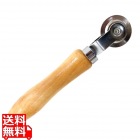 パッチ貼付用ハンドローラー シルバー/木目 ( TT-STITCHER )