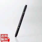 スマートフォン･タブレット用タッチペン/2WAY/超感度タイプ/ディスクタイプ/キャップ2個付き/ブラック