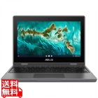 ASUS Chromebook CR1 (Celeron N4500/4GB/eMMC：64GB/光学ドライブなし/Chrome OS/Officeなし/11.6型/ダークグレー)