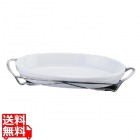 SAシャトレ ツバ付小判グラタンセット 12-1011-42W