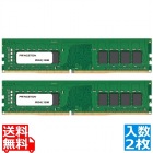 32GB (16GB 2枚組) DDR4-3200 288PIN UDIMM