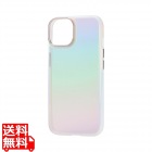 iPhone 14 ハイブリッドケース オーロラ &me