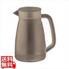 UKポリカーボネイト ウォーターポット 一体成型 1.3L Sブラウン