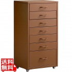 ドロワーキャビネット DCB-7S コーラルピンク