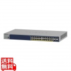 POE+対応 (380W) ギガビット24ポート L2+ アプリ&クラウドスマートスイッチ