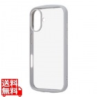 iPhone 16/Puffullタフケース+レンズガード/灰