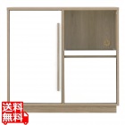 レンジボード レンジ台 食器棚 ロータイプ 幅90 高さ85 キッチンボード キッチンカウンター 作業台 スライド 収納 扉収納 扉つき おしゃれ＜レンジボード＞