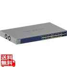 GS728TXUP ギガ24ポート SFP+x4 アップリンク PoE++対応スマートクラウドスイッチ