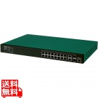 16ポート PoE給電スイッチングハブ XG-M16TPoE+