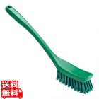 脱毛防止 ロングハンドル マルチブラシ ハード1263302 グリーン