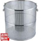 エコクリーン パンチング丸型スープ取ざる 45cm用 UK18-8 業務用