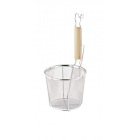 木柄平底うどんてぼ (丸木柄)