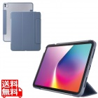 13インチiPad Pro(M4) フラップケース 薄型軽量 カラーエッジ 背面クリア