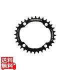 Powering L W2T 4arms 32T(BCD：104mm)ブラック ( 32W2-LM4S1 )