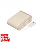 電気しき毛布(シングルSサイズ)(ベージュ)