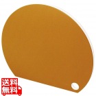 カッティングディッシュ ハーフムーンウッディブラウン 直径320(底辺カット)CDDAE