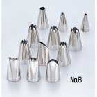 SA18-8口金セット(12ヶ入) No.8