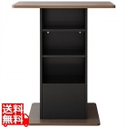 コンパクトバーテーブル KNT-F1600 ブラウン/ブラック