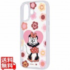 iPhone 17 HBケース Charaful 衝撃/ミニーハートフラワー