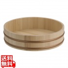 天然木盛込桶 クリアー(樹脂タガ仕様)