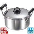 マルタマ ( MARUTAMA ) 18-0 深型ソースポット 18cm ※ IH対応 IH (100V専用)