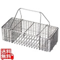 18-8箸消毒篭(中)テーパー無・パンチング板張 写真1
