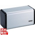 ステン紙タオルホルダー 黒 業務用 写真1