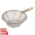 SA本職用木柄アミ式油こし(7メッシュ)