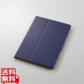 iPad 10.2 2019年モデル/フラップケース/ソフトレザー/フリーアングル/スリープ対応/ネイビー 写真1