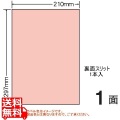 マルチタイプ カラーラベル 210mm×297mm A4版 210mm×297mm 500シート(100シート×5) 写真1