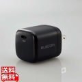AC充電器/USB充電器/USB Power Delivery/45W/USB-C1ポート/スイングプラグ/ブラック 写真1