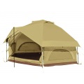 DOD ニョキッとすぐにたつ 快適なワンタッチ寝室用テント KINOKO TENT キノコテント ベージュ T4-610-BG | キャンプ アウトドア BBQ 2?3人 写真1