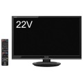 22V型地上・BS・110度CSフルハイビジョンLED液晶テレビ 外付HDD対応 ブラック系 写真1