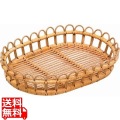 籐 芯盛かご 小判 16-770 業務用 写真1