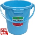 セキスイ 柄付ポリバケツ ブルー #22 本体 22L P22EB 写真1