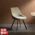 回転ダイニングチェア CH-A5086-1 ベージュ 写真1